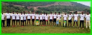 In Sahibganj, players did garbage collection under the Swachh Bharat program-
