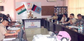 A review meeting was held on “Crime and Naxal Scenario”