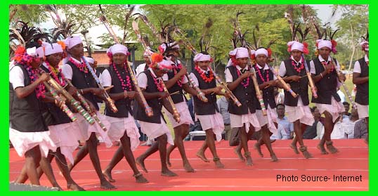 National Tribal Dance Festival' Main folk dance of Baiga and Madia tribe