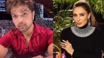 Himesh and Iulia Vantur's new song designer lehenga released