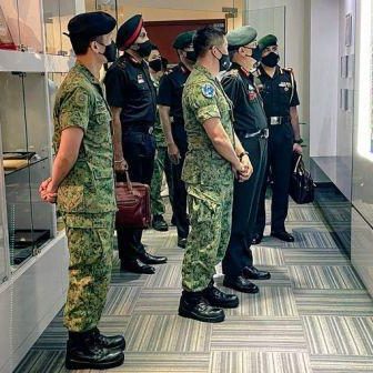 Army Chief General MM Naravane visited the Regional HADR Coordination Center in Singapore.