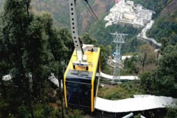 Ropeway facility to devotees of Mata Vaishno Devi from Katra to Ardhkuari