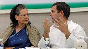 Senior Congress leaders meeting at Sonia Gandhi's residence