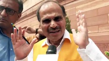 Adhir Ranjan Chowdhury apologizes by writing a letter to the President