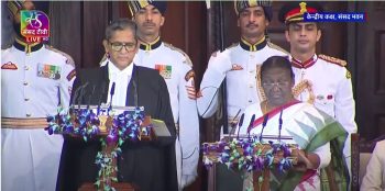 Draupadi Murmu takes oath as the 15th President of the country