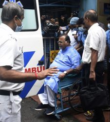 West Bengal minister Partha Chatterjee taken to Bhubaneswar by air ambulance