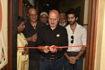 Actor Anupam Kher inaugurates free medical camp