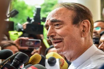 Azad's big statement - forced to leave Congress