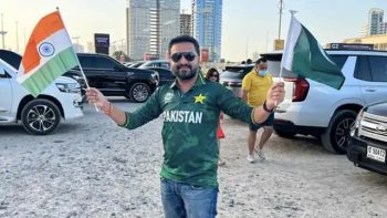 Death threats for wearing Pakistan jersey in Indo-Pak match