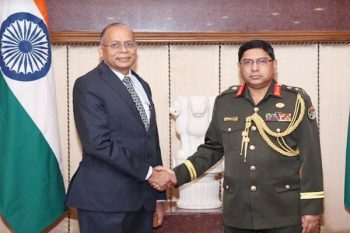 India and Bangladesh review defense cooperation