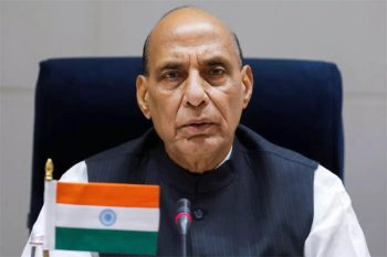 India strong and equipped to meet all challenges Defense Minister Rajnath Singh