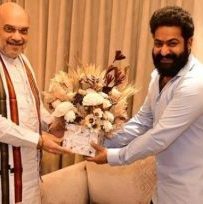 Jr NTR meets Union Home Minister Amit Shah