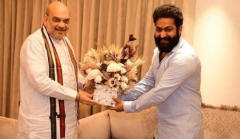 Jr NTR meets Union Home Minister Amit Shah