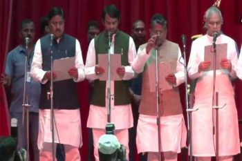 Nitish cabinet expanded, 31 ministers took oath of office and secrecy