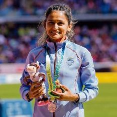 Priyanka Goswami created history on foot