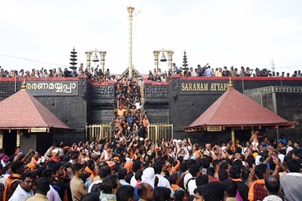 Sabarimala temple open for worship at 'Chingam'