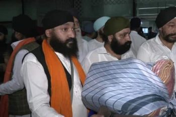 A batch of 55 Afghan Sikhs reached India