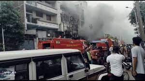 Fire breaks out at a factory in Delhi's Narela Industrial Area