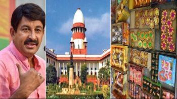 Reached Supreme Court against ban on firecrackers in Delhi - Manoj Tiwari