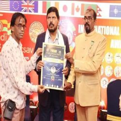 Senior Photographer Coril Rajesh Kumar honored