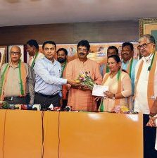 Speaker's approval for merger of Congress Legislature Party with BJP