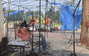 3 killed, 64 injured in fire at Durga Puja pandal in UP's Bhadohi