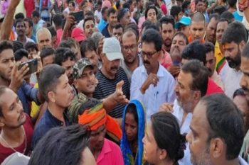 Anger erupted over incident of burning girl alive in Dumka