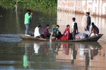 Basti Water level of Saryu river stable, water coming from Nepal reduced