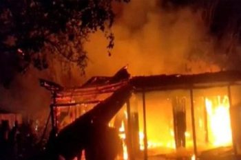 Fierce fire in Jammu and Kashmir's Kishtwar, more than 20 houses turned to ashes