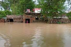 Flood accompanied by rain, 88 villages and 22 thousand population affected