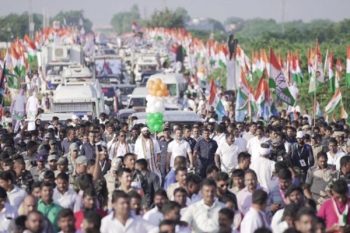 India Jodo Yatra led by Rahul Gandhi enters Andhra Pradesh