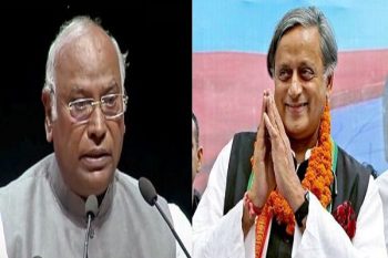 Kharge and Tharoor face to face in the election for the post of Congress President