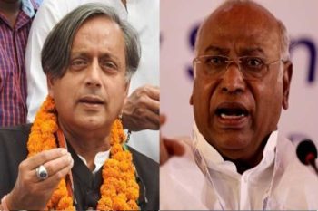 Kharge vs Tharoor 67 booths set up for Congress President's election