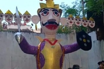 Kumbhakaran and Meghnad's effigies will not burn with Ravana in Lucknow