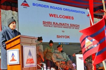 Rajnath dedicates 75 BRO infrastructure projects to the nation