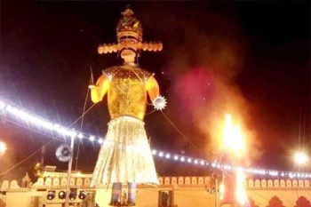 Ravana's effigy will be burnt in Alwar by standing on the Raj brought from Ayodhya