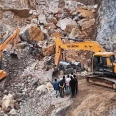 Revenue department's big action against illegal mining, 2 officers suspended