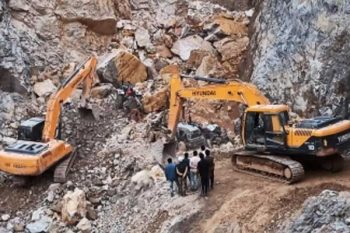 Revenue department's big action against illegal mining, 2 officers suspended