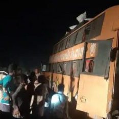 Traumatic accident in MP's Rewa, 15 laborers killed in bus-trolley collision - were going home to celebrate Diwali