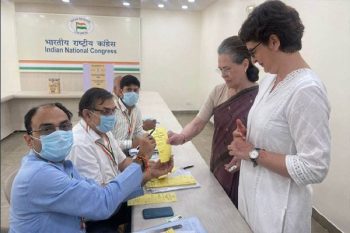 Voting continues in 68 booths for the post of Congress President