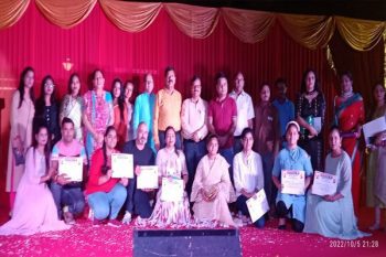 Women Power Society rewarded the winners of Garba Raas