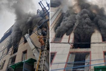 2 killed, 3 rescued in Narela factory fire