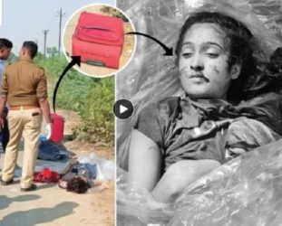 Dead body of girl found in suitcase, bullet mark on chest