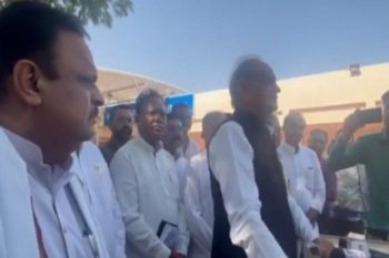 Gehlot-Raghu Sharma reached Morbi, Congress postponed the Gujarat Parivartan Sankalp Yatra