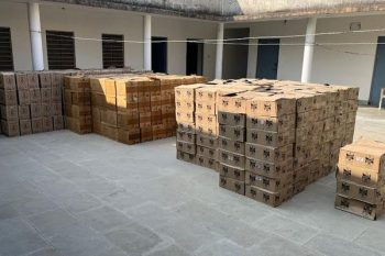 Illicit liquor worth Rs 45 lakh caught from a container going to Surat in Gujarat, one arrested