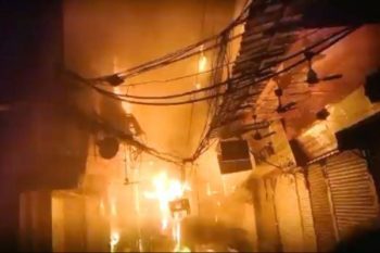 Major fire in Old Delhi's Bhagirath Palace market, no casualties