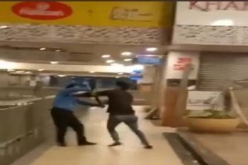 VIDEO of beating guard in mall surfaced, youth behind bars