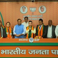 4 MLAs including TMC MLA join hands with BJP in Meghalaya