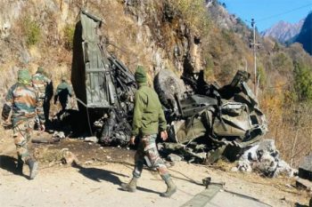 Big accident in Sikkim, 16 soldiers martyred after army truck fell into the ditch