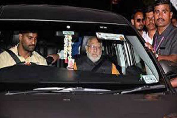 Prahlad Modi's family leaves for Ahmedabad